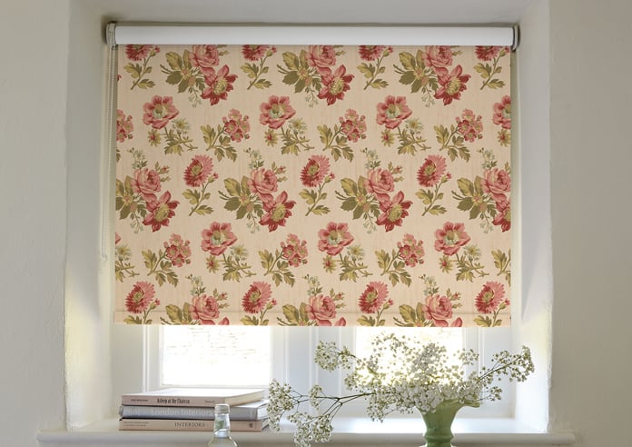 Shabby Chic by Rachel Ashwell Eloise (Blackout), Vintage Pink - Roller Blind - Image 3